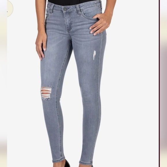 Kut From The Kloth Mia Greywash toothpick Skinny. Size 2 - Picture 1 of 13